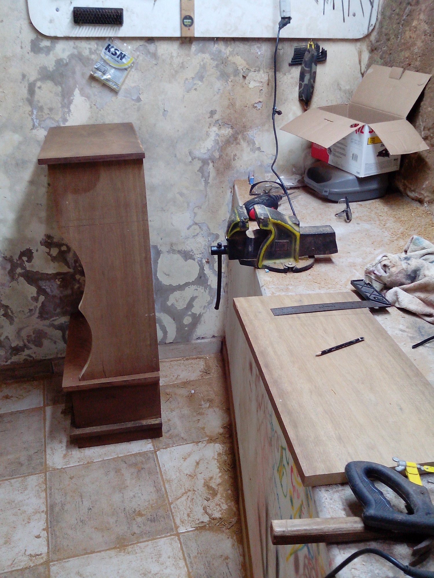 Upcycling - Rack para caixa de som