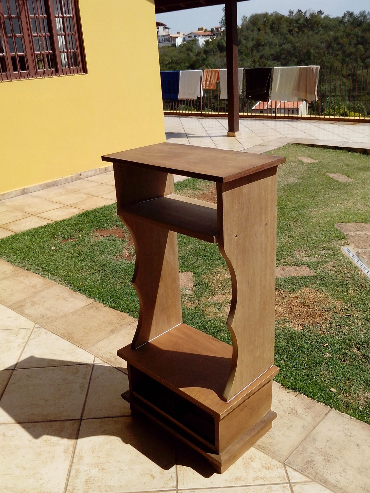 Upcycling - Rack para caixa de som