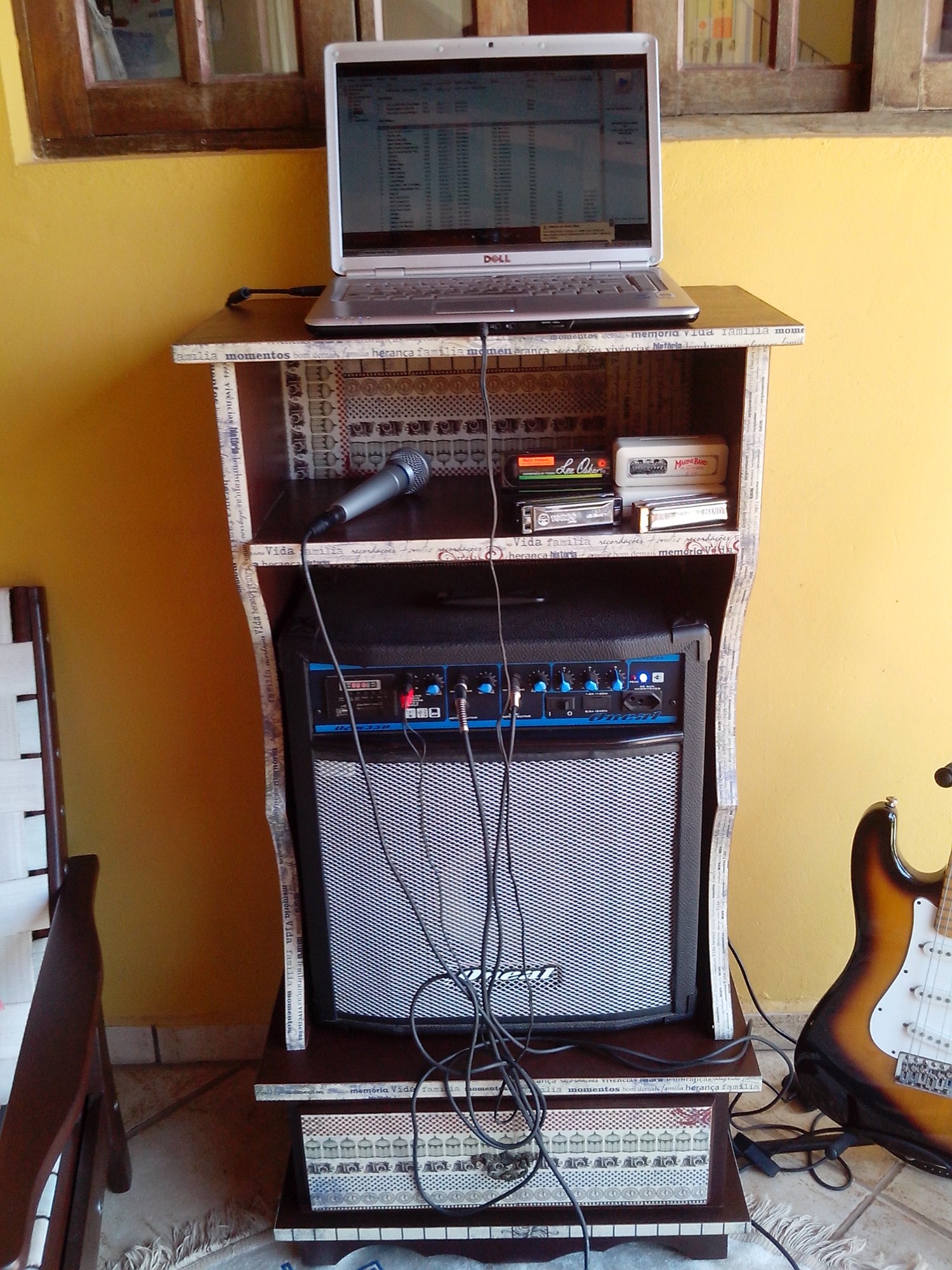 Upcycling - Rack para caixa de som